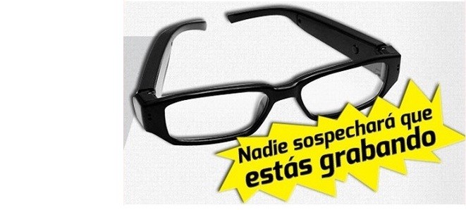 Lentes Espia Diseño 2013 Graba Video Hd Fotos Imperceptible Excelente Calidad
