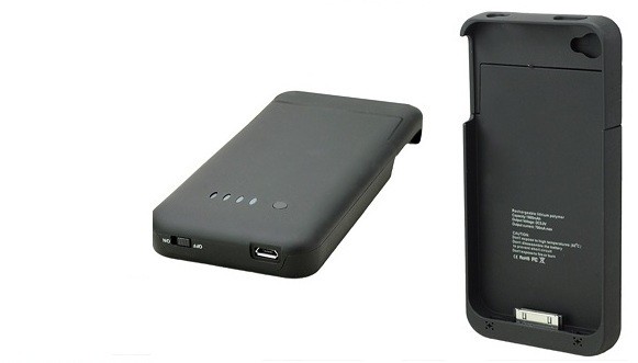 Case Protector Bateria Iphone 4 4s 1900mah Extendido Elegante Funda Estuche