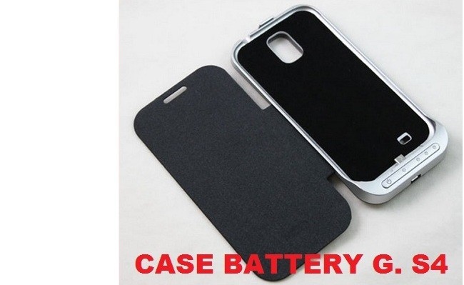 Case Flip Cover Con Bateria Samsung Galaxy S4 3200mah Colores MATERIAL ALUMINIO