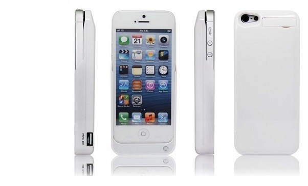 Case Protector Bateria Iphone 5 4200mah Hasta 3 Cargas Funda