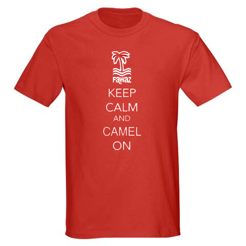 Keep Calm And Camel On T-Shirt