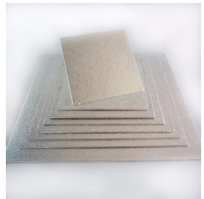 FunCakes Cake Board Square 25x25cm FunCakes Cake Board Square 25x25cm