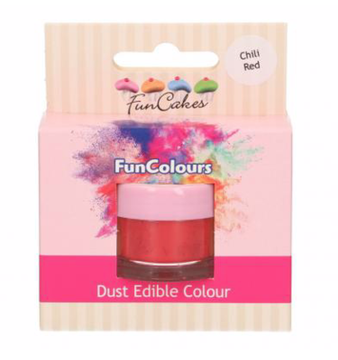 FunCakes Edible FunColours Dust - Chili Red