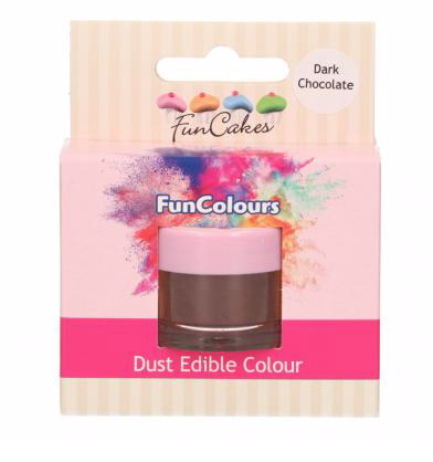 FunCakes Edible FunColours Dust - Dark Chocolate FunCakes Edible FunColours Dust - Dark Chocolate