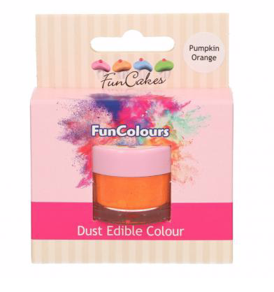 FunCakes Edible FunColours Dust - Pumpkin Orange FunCakes Edible FunColours Dust - Pumpkin Orange