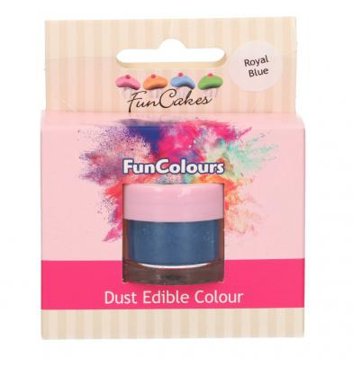 FunCakes Edible FunColours Dust - Royal Blue - FunCakes Edible FunColours Dust - Royal Blue -