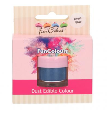 FunCakes Edible FunColours Dust - Royal Blue -
