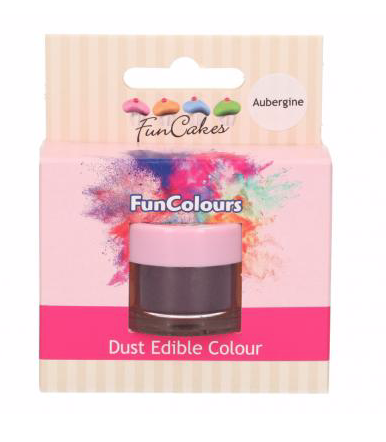 FunCakes Edible FunColours Dust - Aubergine FunCakes Edible FunColours Dust - Aubergine