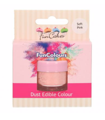 FunCakes Edible FunColours Dust - Soft Pink
