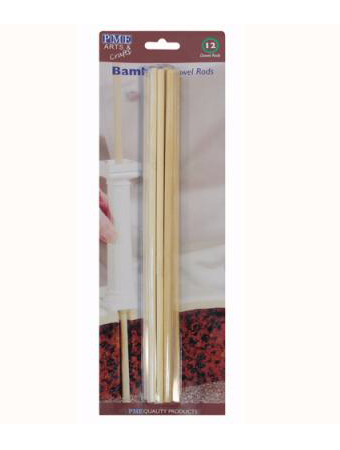 Dowel Rods Bamboo pk/12 Dowel Rods Bamboo pk/12