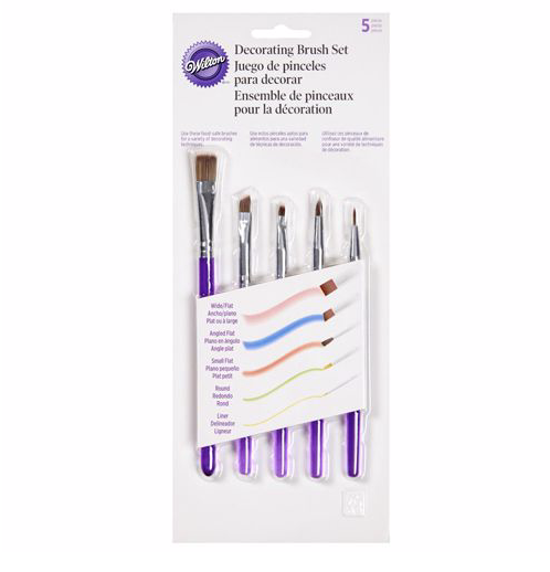 Wilton Decorating Brush Set/5 Wilton Decorating Brush Set/5