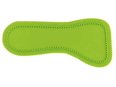 MARVELOUS MOLDS
Scalloped Shoe Insole Silicone Onlay