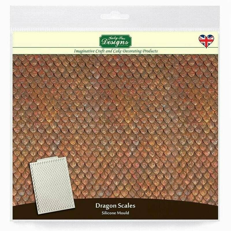 Katy Sue Designs Continuous Dragon Scales Mould Katy Sue Designs Continuous Dragon Scales Mould