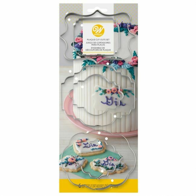 Wilton Cut-Outs -Plaque- Set/6 Wilton Cut-Outs -Plaque- Set/6