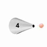 Wilton Decorating Tip #004 Round Carded Wilton Decorating Tip #004 Round Carded