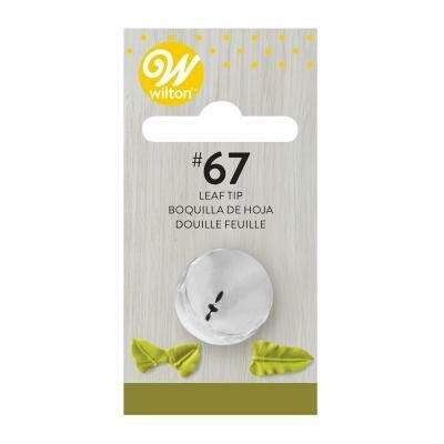 Wilton Decorating Tip #067 Leaf Carded Wilton Decorating Tip #067 Leaf Carded