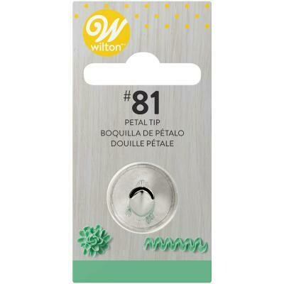 Wilton Decorating Tip #081 Specialty Tip Carded Wilton Decorating Tip #081 Specialty Tip Carded