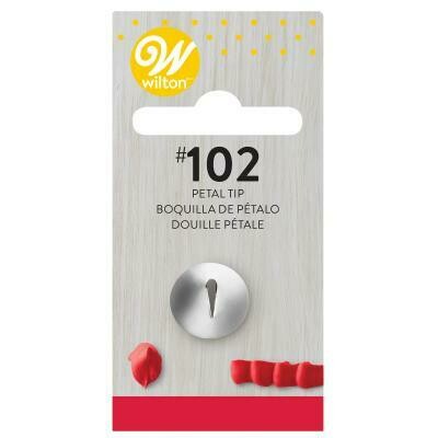 Wilton Decorating Tip #102 Petal Carded Wilton Decorating Tip #102 Petal Carded