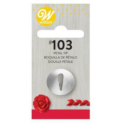 Wilton Decorating Tip #103 Petal Carded Wilton Decorating Tip #103 Petal Carded