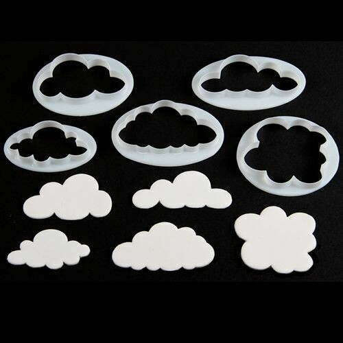 FMM FLUFFY CLOUD CUTTERS 5/SET FMM FLUFFY CLOUD CUTTERS 5/SET