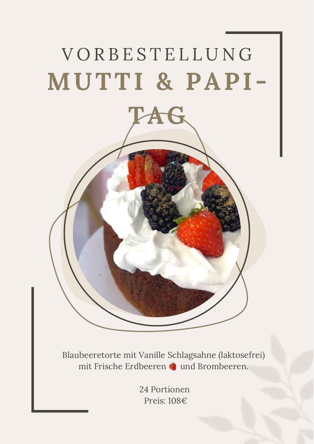 Mutti & Papi-Tag Torte