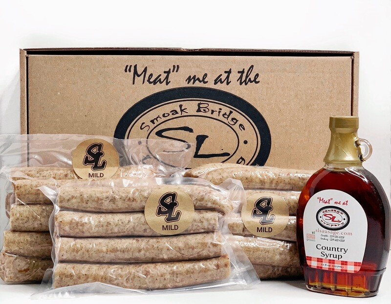 &quot;JUST SAUSAGE AND SYRUP&quot; GIFT BOX