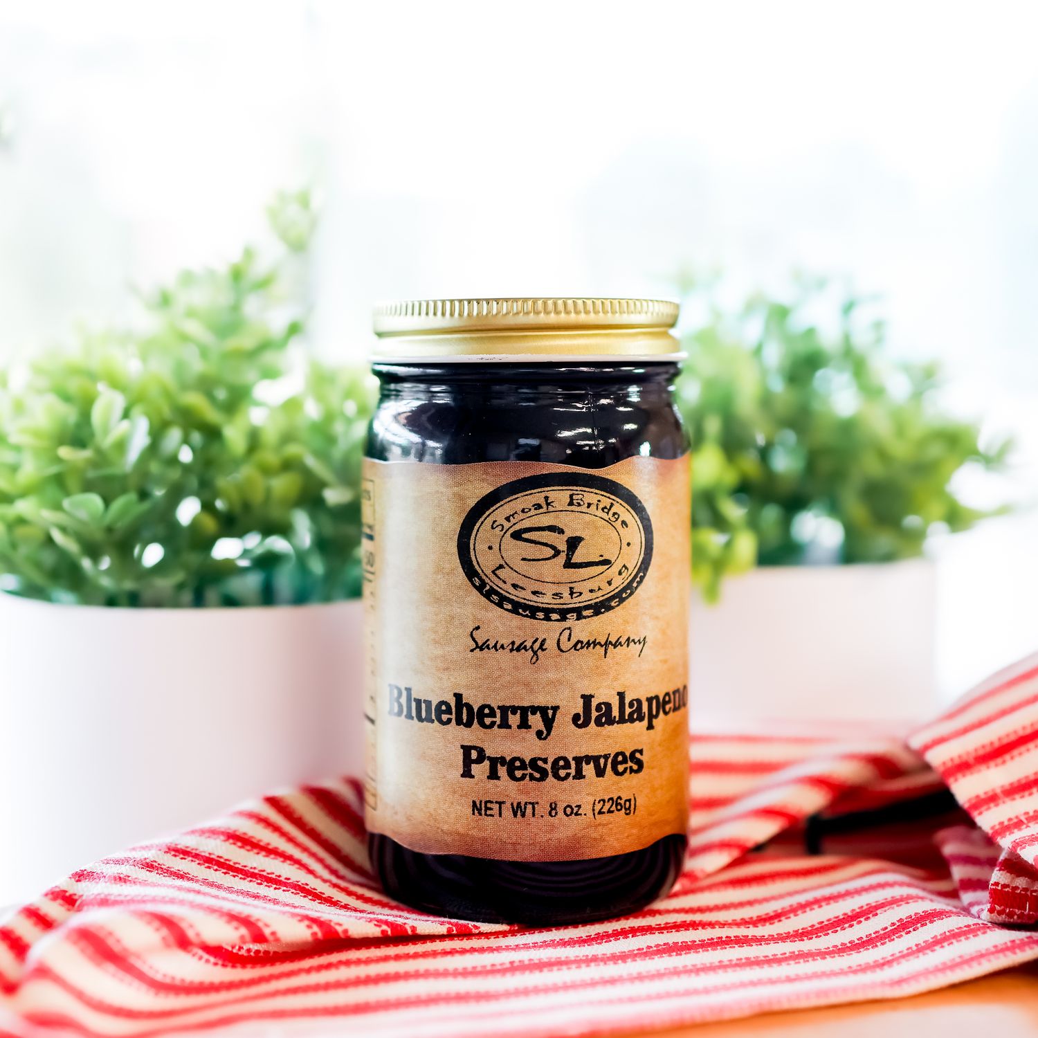 Blueberry Jalapeno Preserves