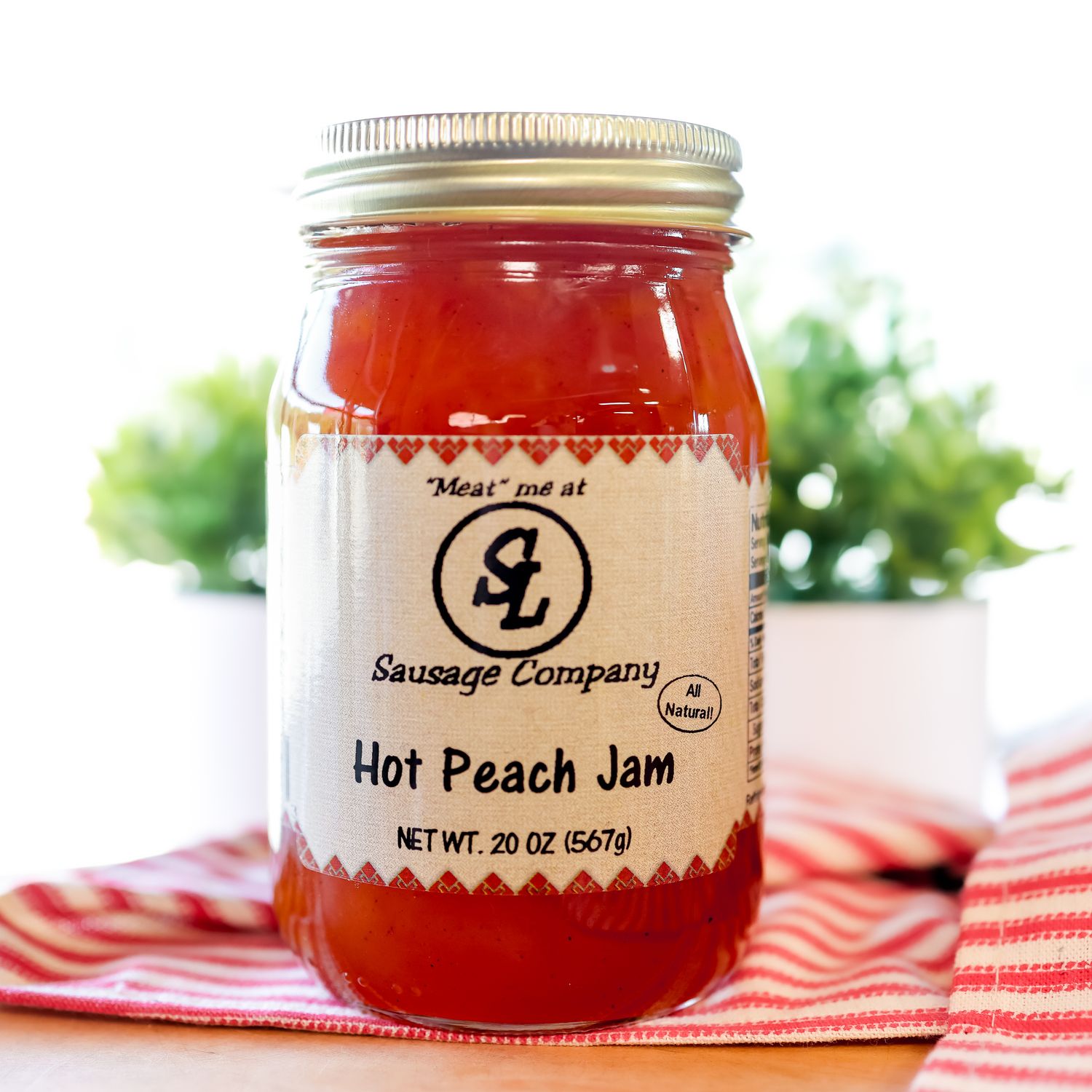Hot Peach Jam