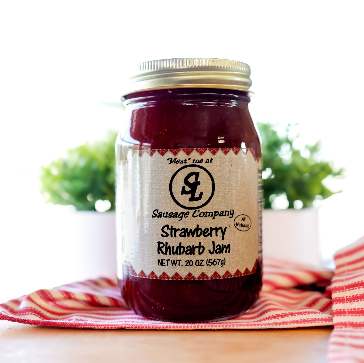 Strawberry Rhubarb Jam