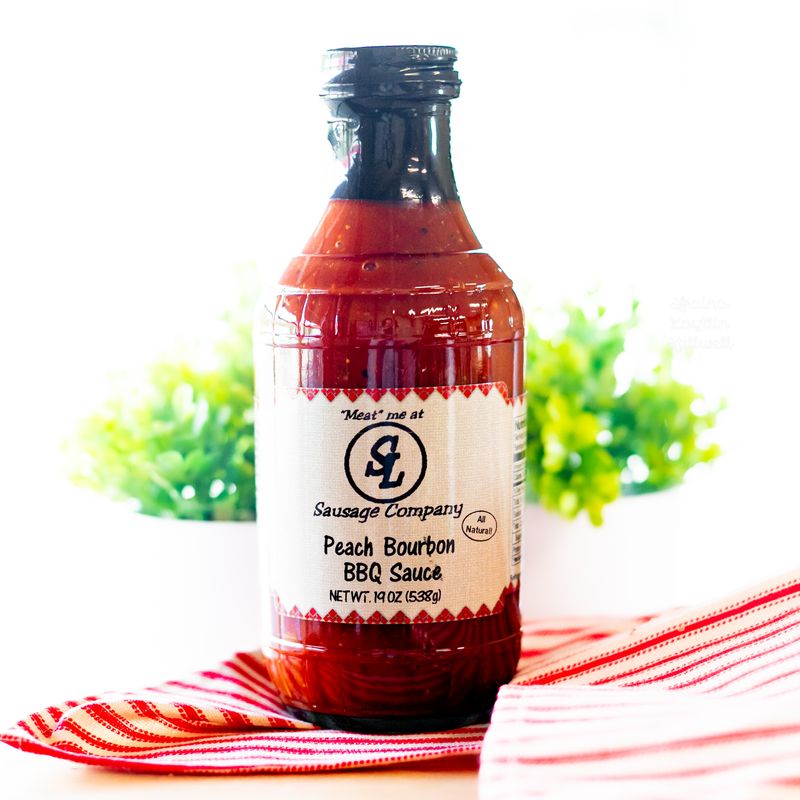 PEACH BOURBON BBQ SAUCE