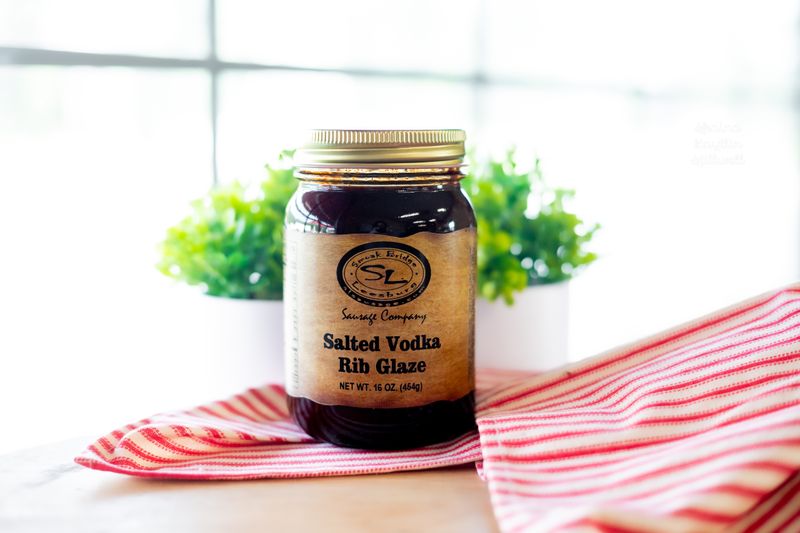 Salted Vodka Rib Glaze