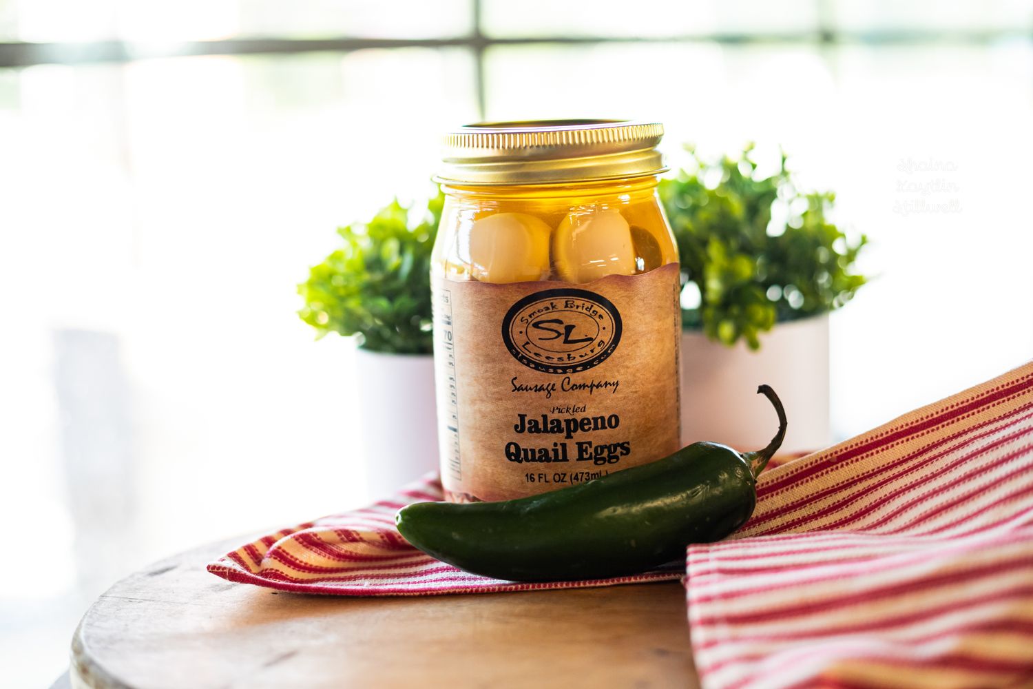 JALAPENO QUAIL EGGS