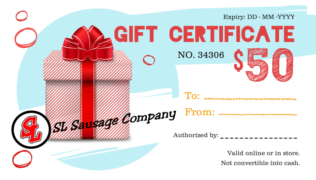 Gift Card $50 Gift Card $50