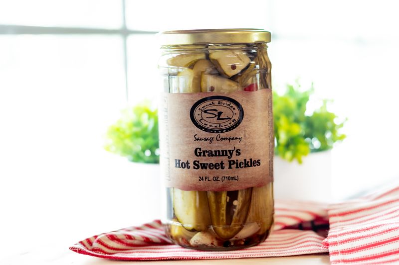 Granny's Hot Sweet Pickles