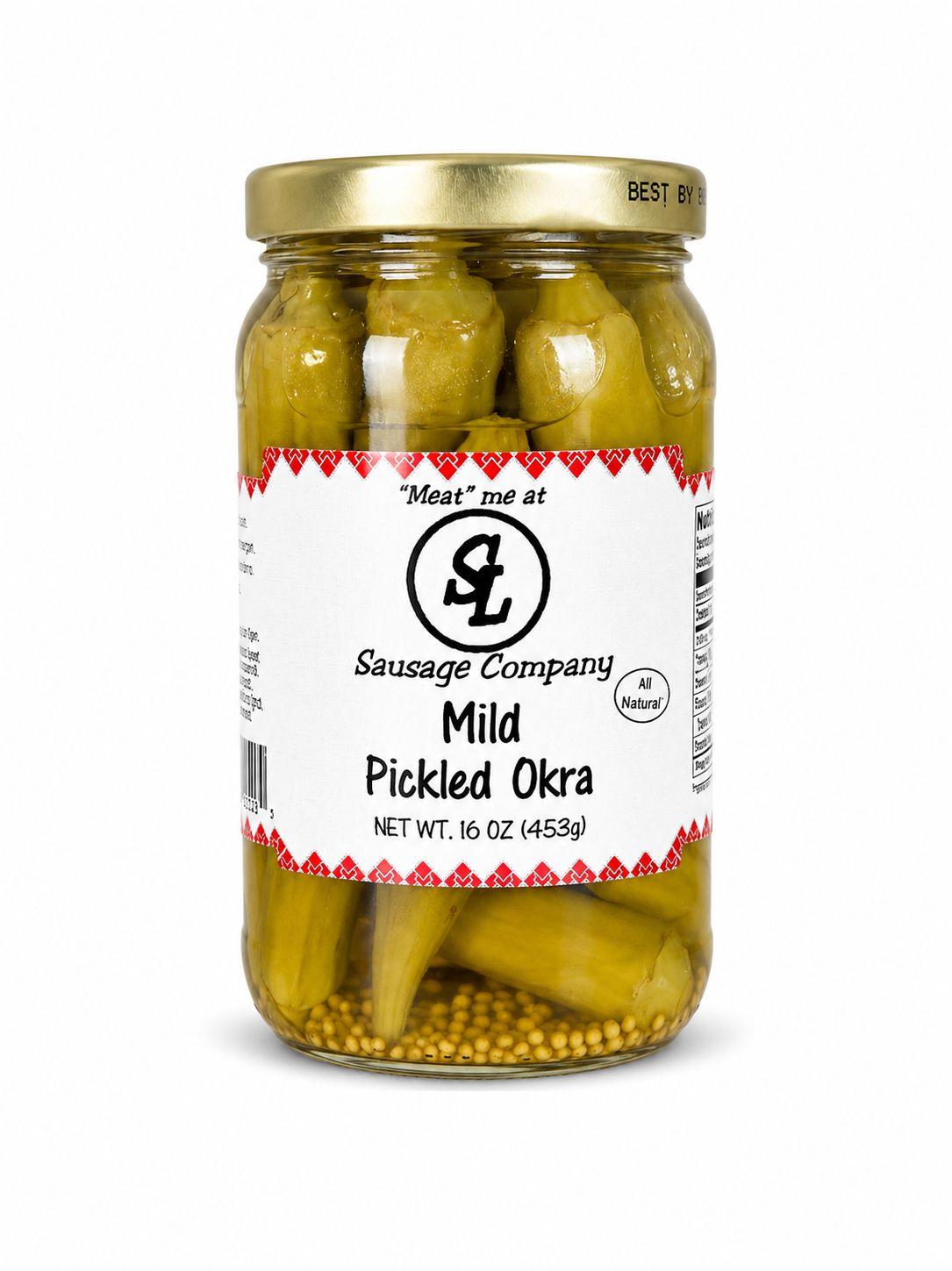 Mild Pickled Okra