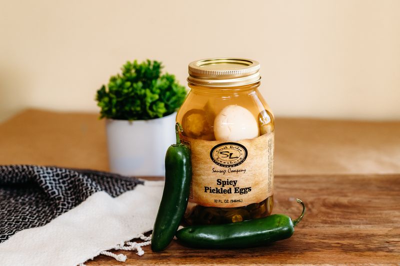 Spicy Pickled Eggs