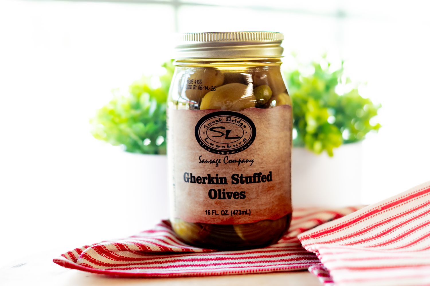 Gherkin Stuffed Olives