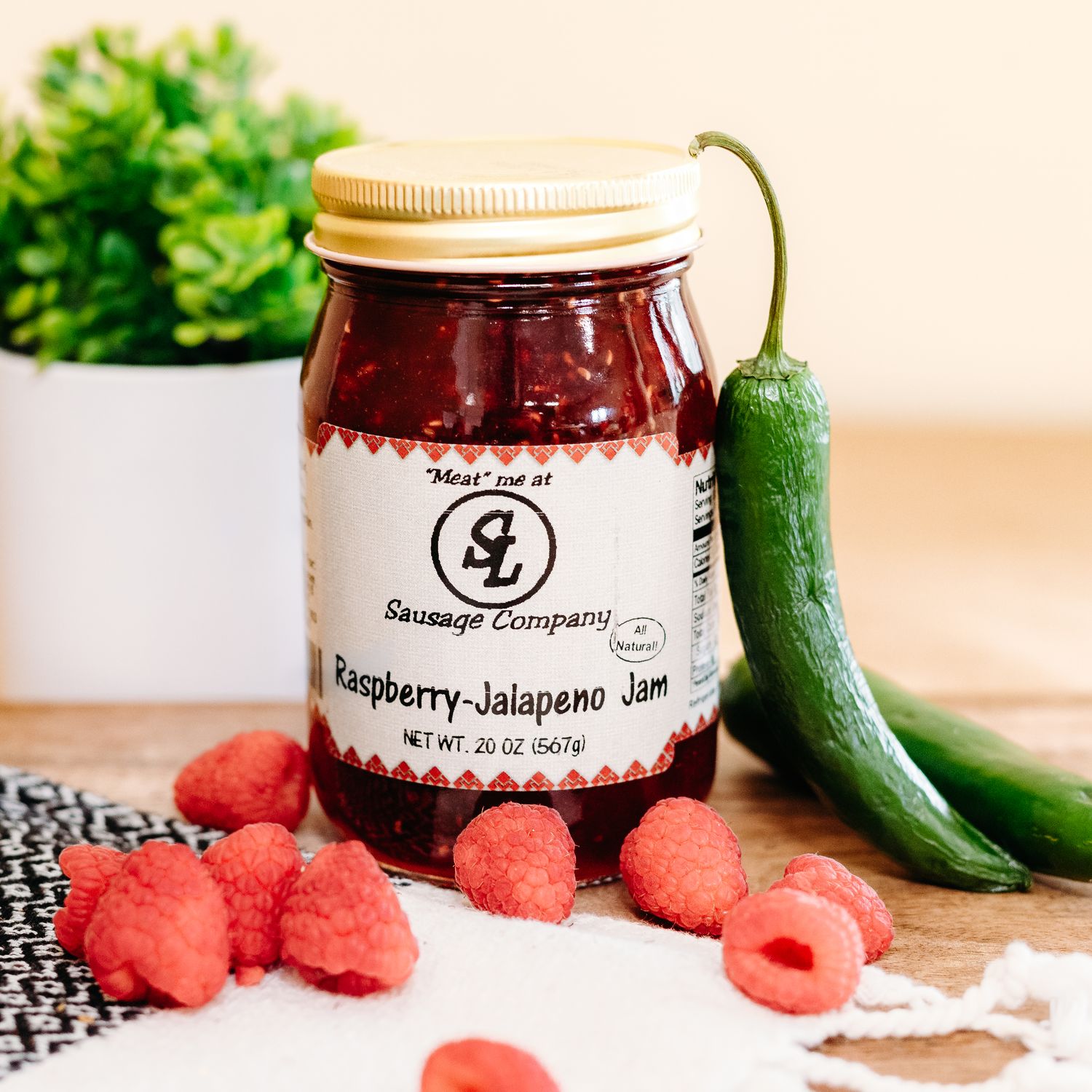 Raspberry-Jalapeño Jam
