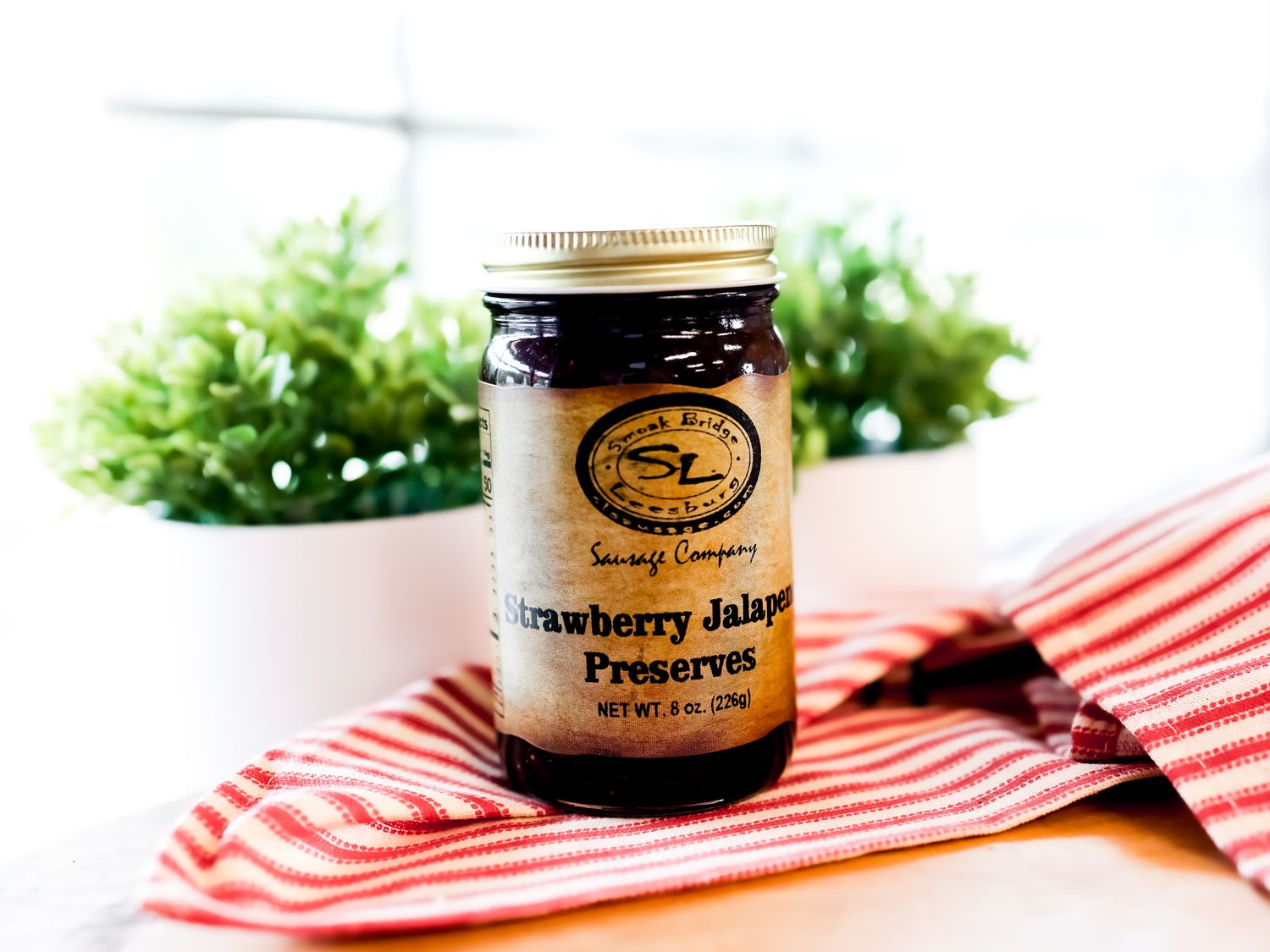 Strawberry Jalapeño Preserves