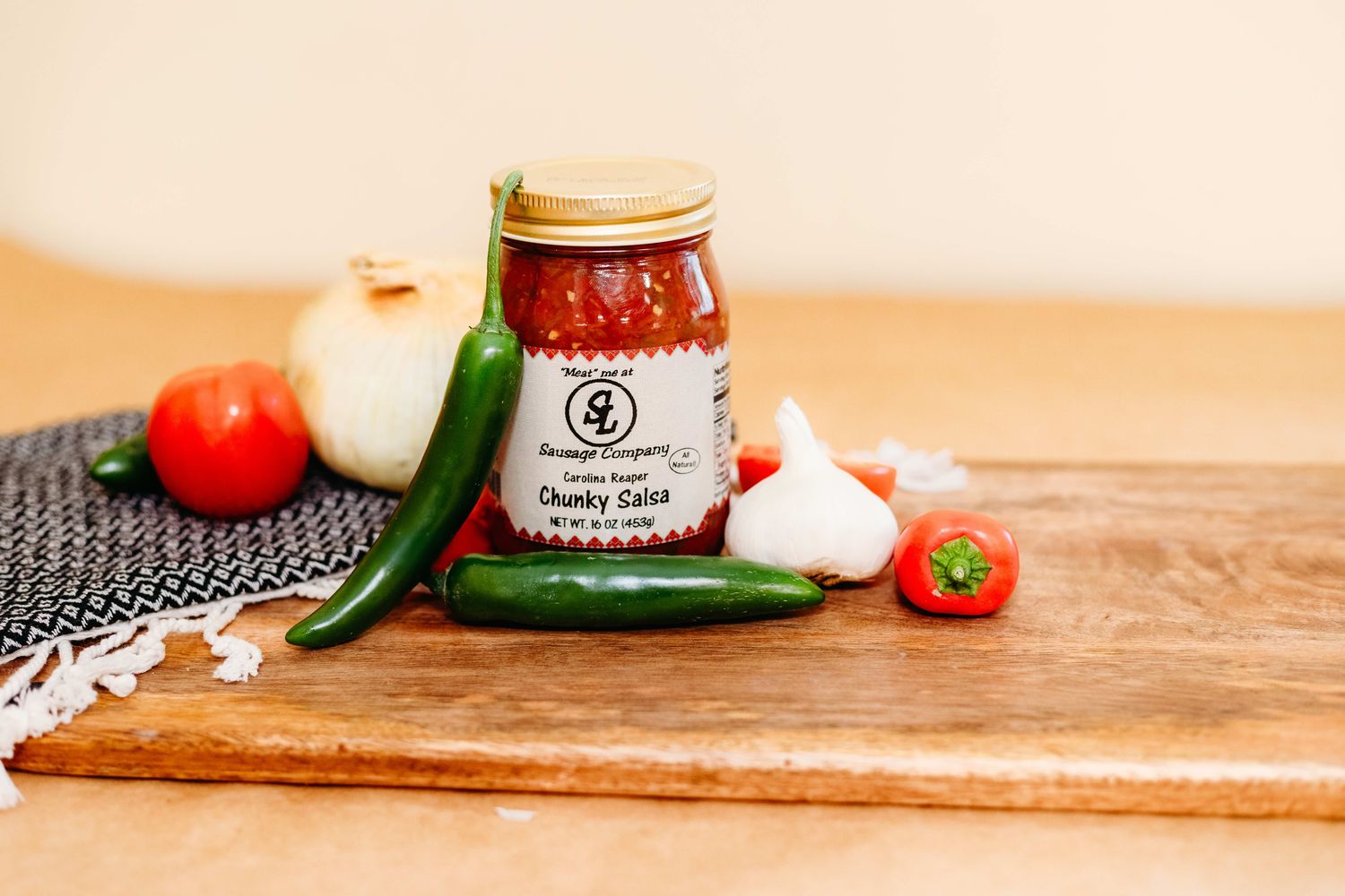 Carolina Reaper Chunky Salsa