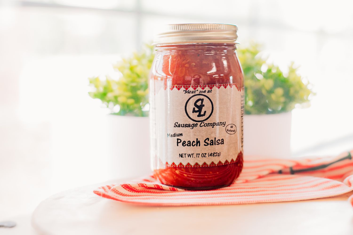 Mild Peach Salsa