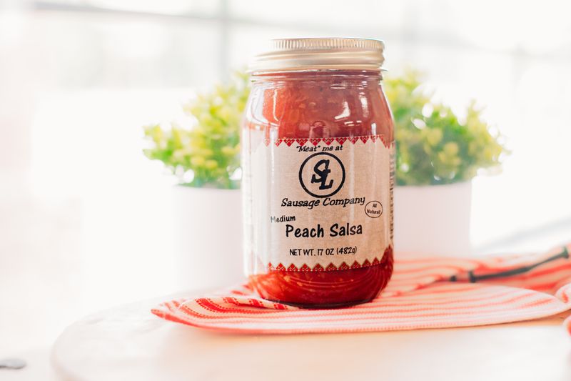 Mild Peach Salsa