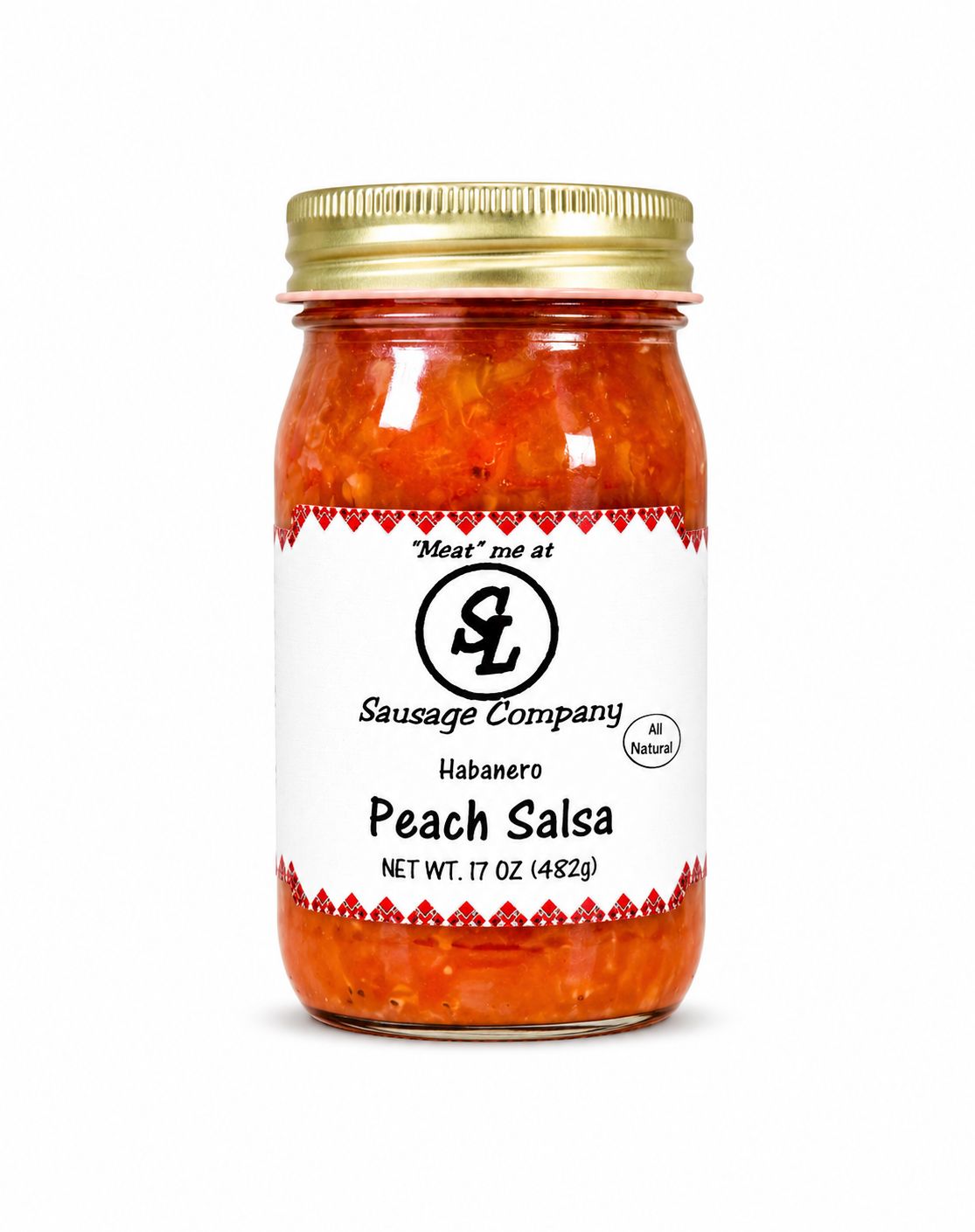 Habanero Peach Salsa