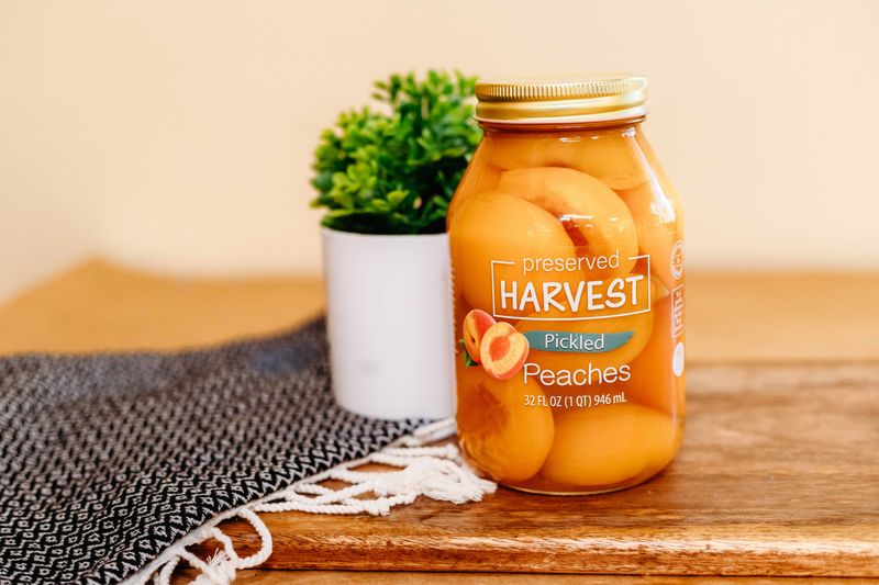 Preserved Harvest Pickled Peaches