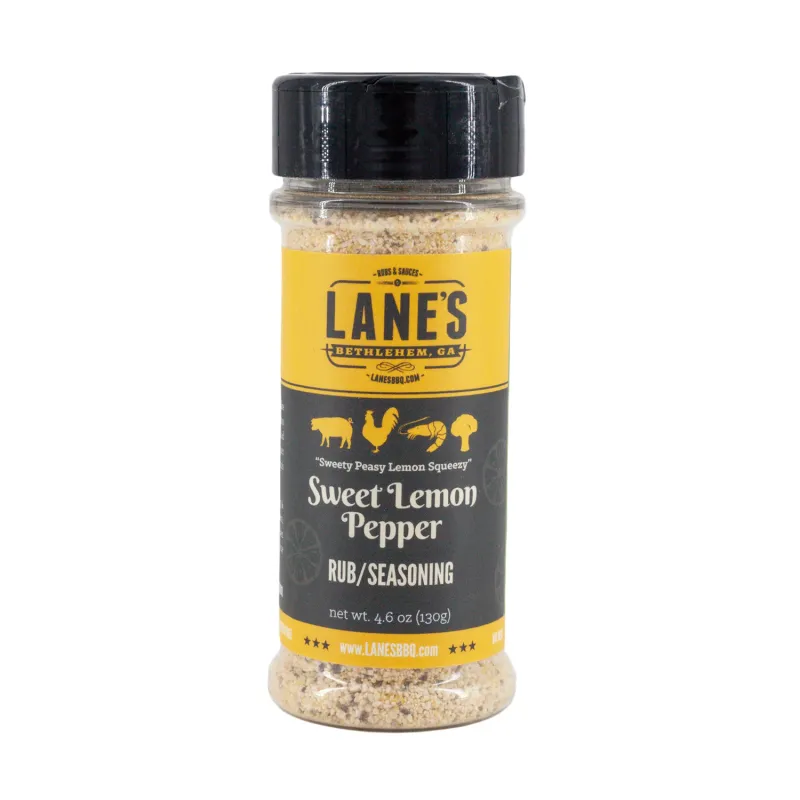 Lane's Sweet Lemon Pepper Rub