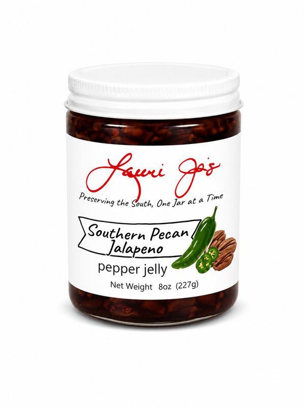 Lauri Jo’s Southern Pecan Jalapeño Pepper Jelly