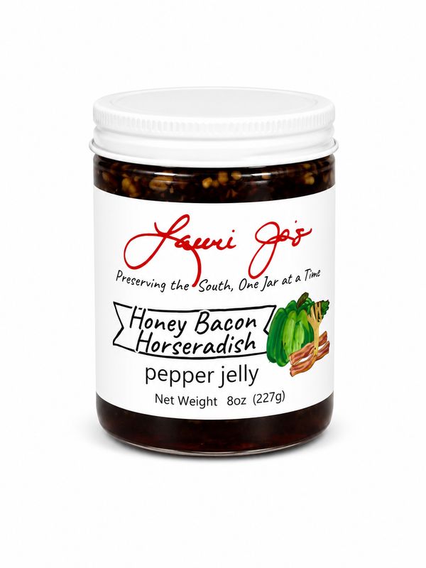 Lauri Jo’s Honey Bacon Horseradish Pepper Jelly
