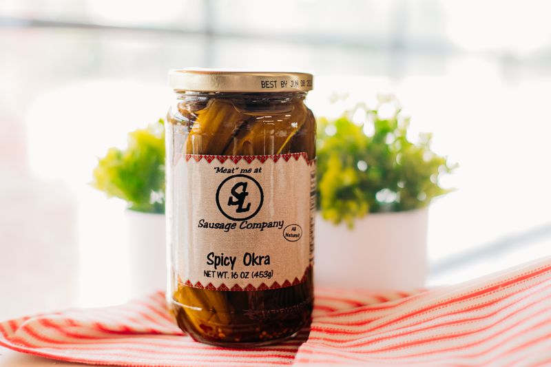 Spicy Pickled Okra