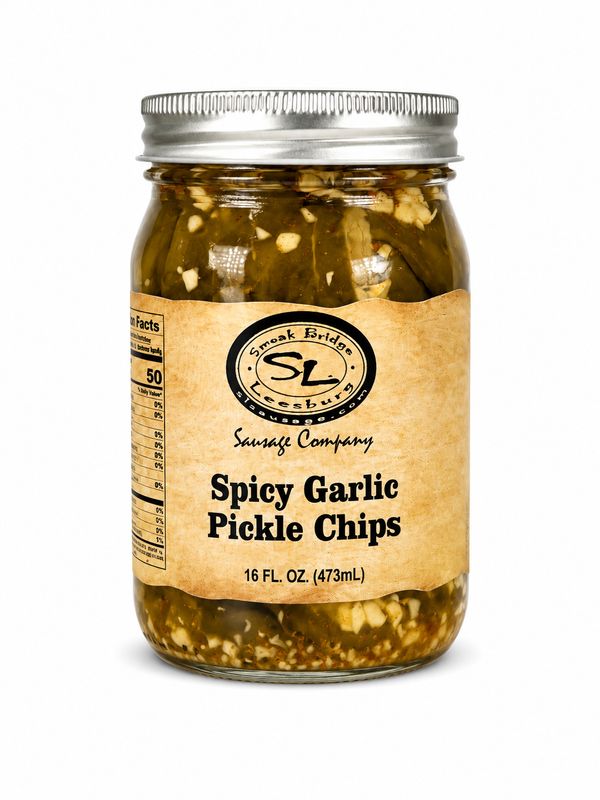 Spicy Garlic Pickle Chips