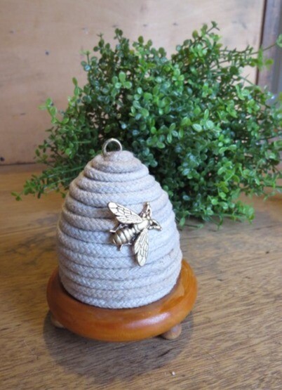 Bee Skep Ornament